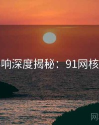 社交影响深度揭秘：91网核心看点