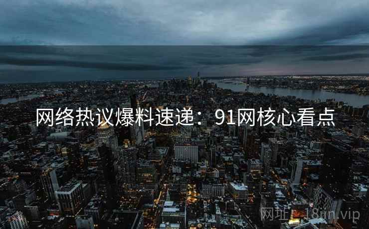 网络热议爆料速递：91网核心看点