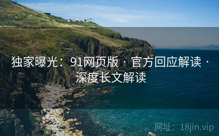 独家曝光：91网页版 · 官方回应解读 · 深度长文解读