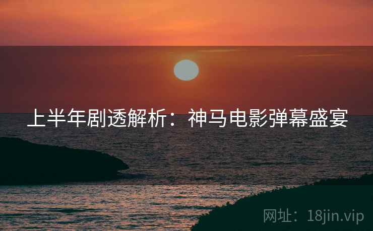 上半年剧透解析：神马电影弹幕盛宴